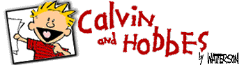 CALVIN AND HOBBES